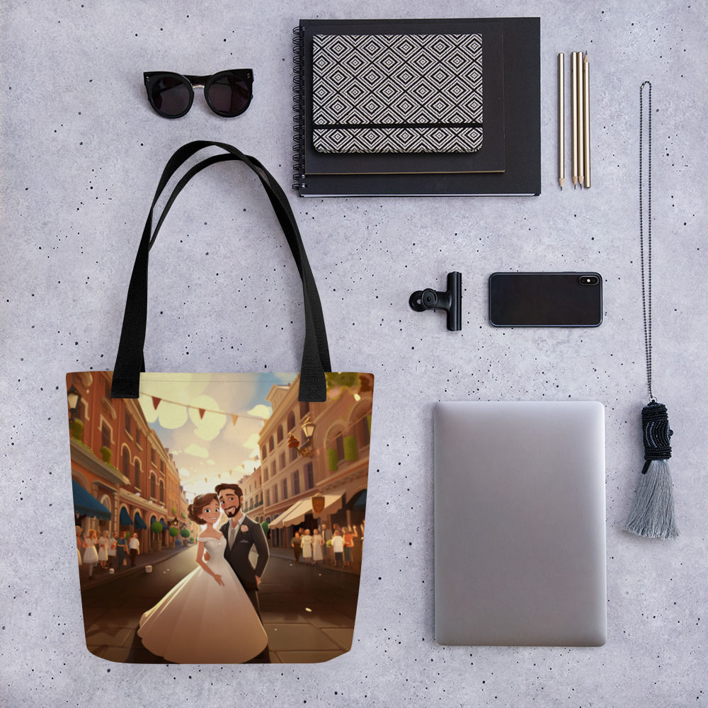 Newlyweds in New Orleans Tote bag