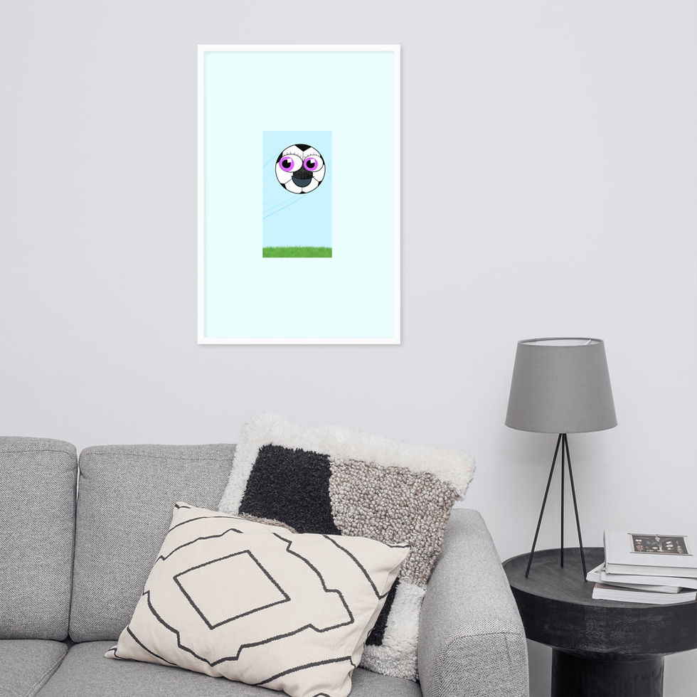 Thumbnail: Lulu Framed matte paper poster