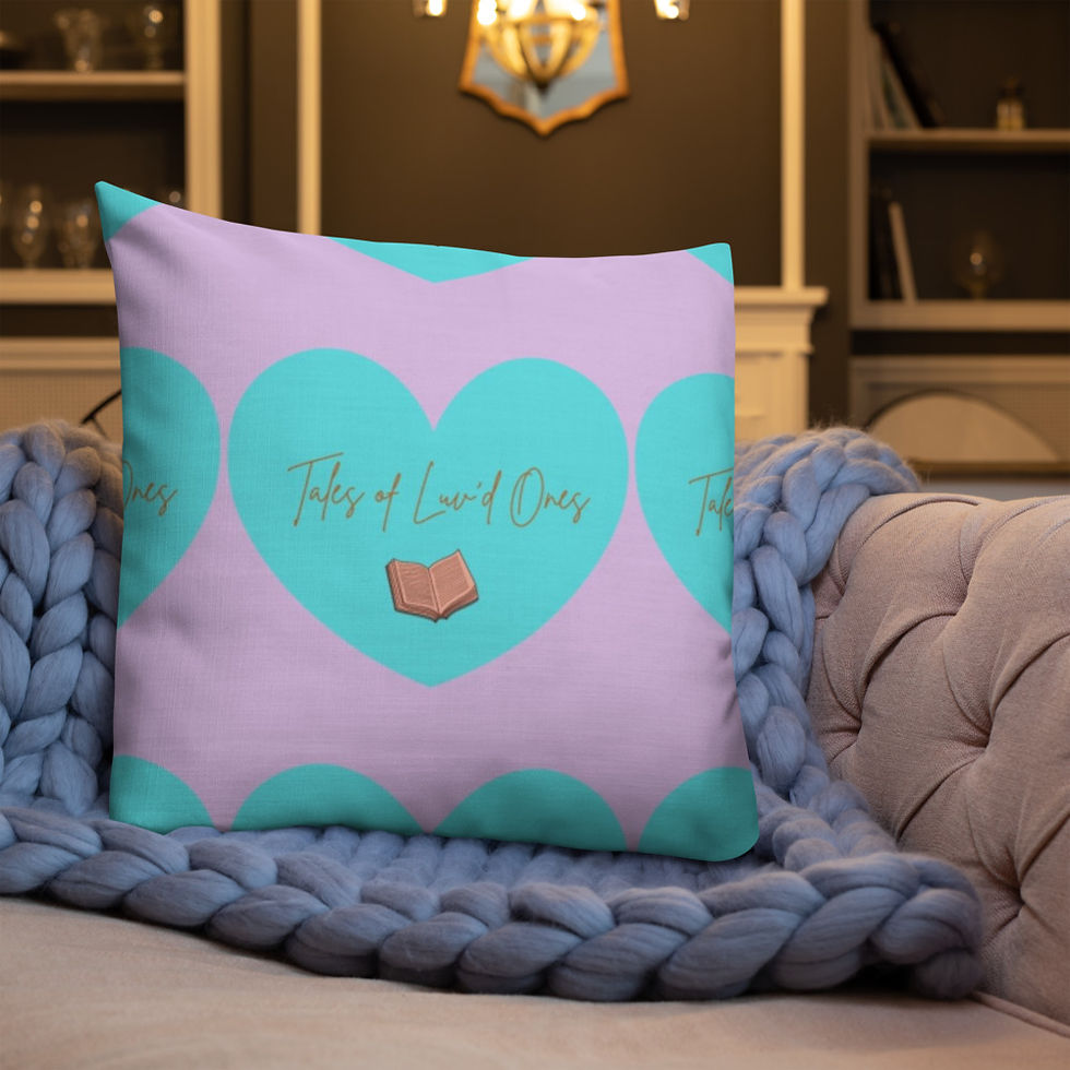 Thumbnail: Tales of Luv'd Ones Pattern Premium Pillow