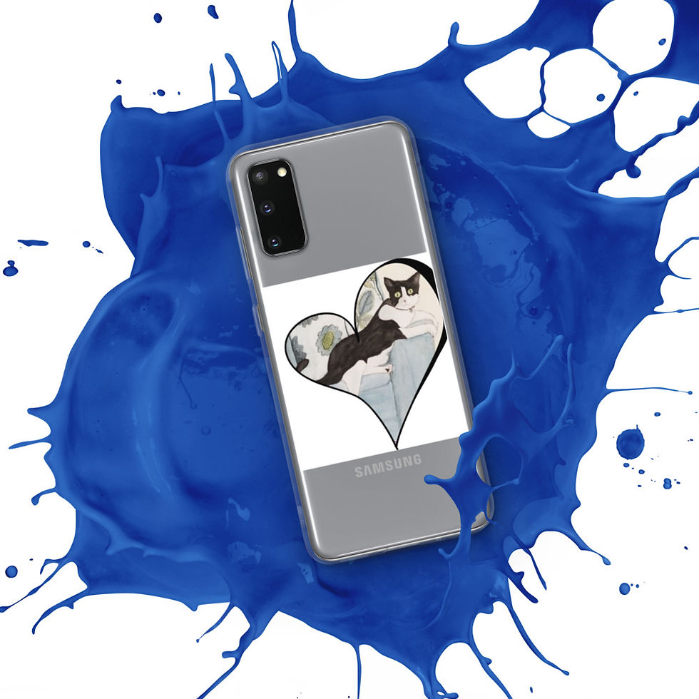 Thumbnail: Master Mittens Heart Samsung Case