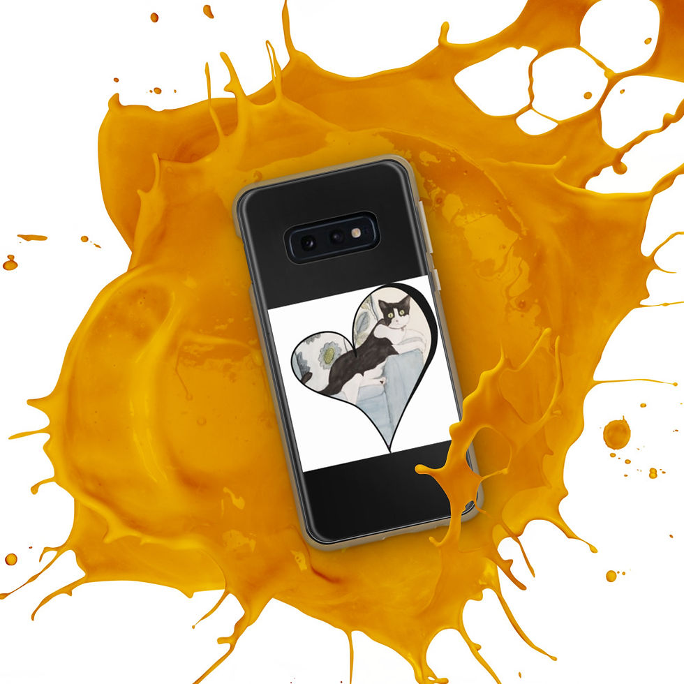 Thumbnail: Master Mittens Heart Samsung Case