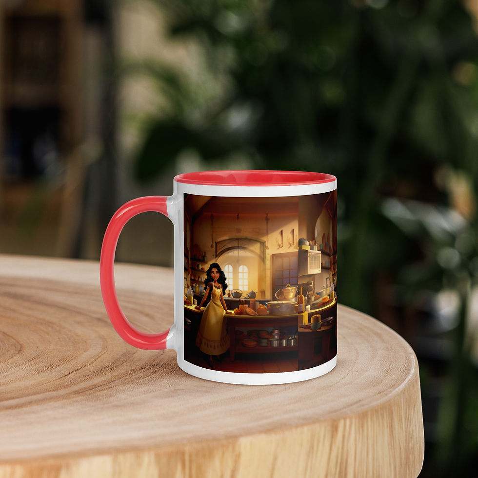 Thumbnail: Elvi's Eats Mug with Color Inside