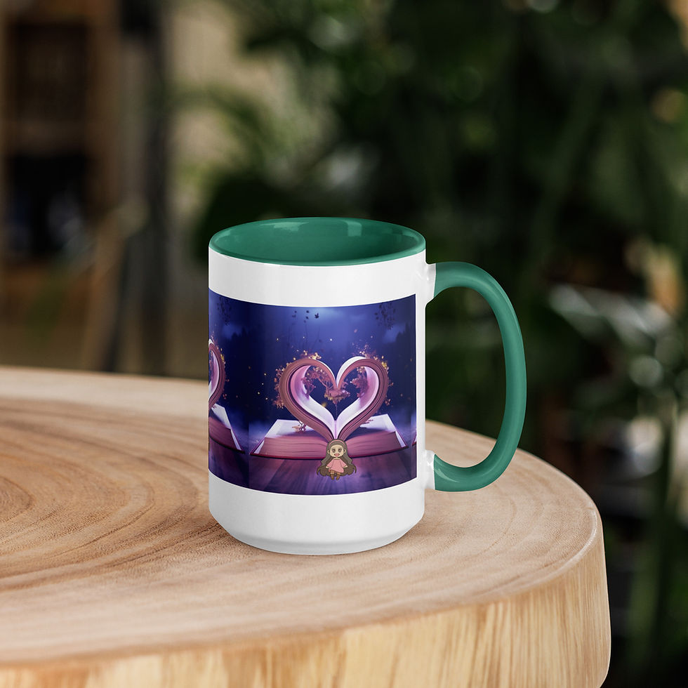 Thumbnail: Bookworms Mug with Color Inside
