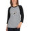 Thumbnail: Master Mittens Heart 3/4 sleeve raglan shirt