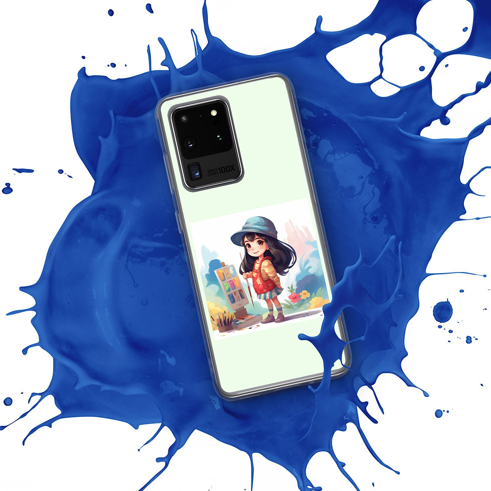 Thumbnail: Noodle Doodles Clear Case for Samsung®