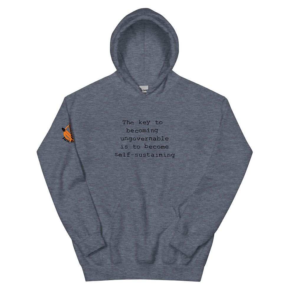 Thumbnail: The Key to Becoming Ungovernable Unisex Hoodie