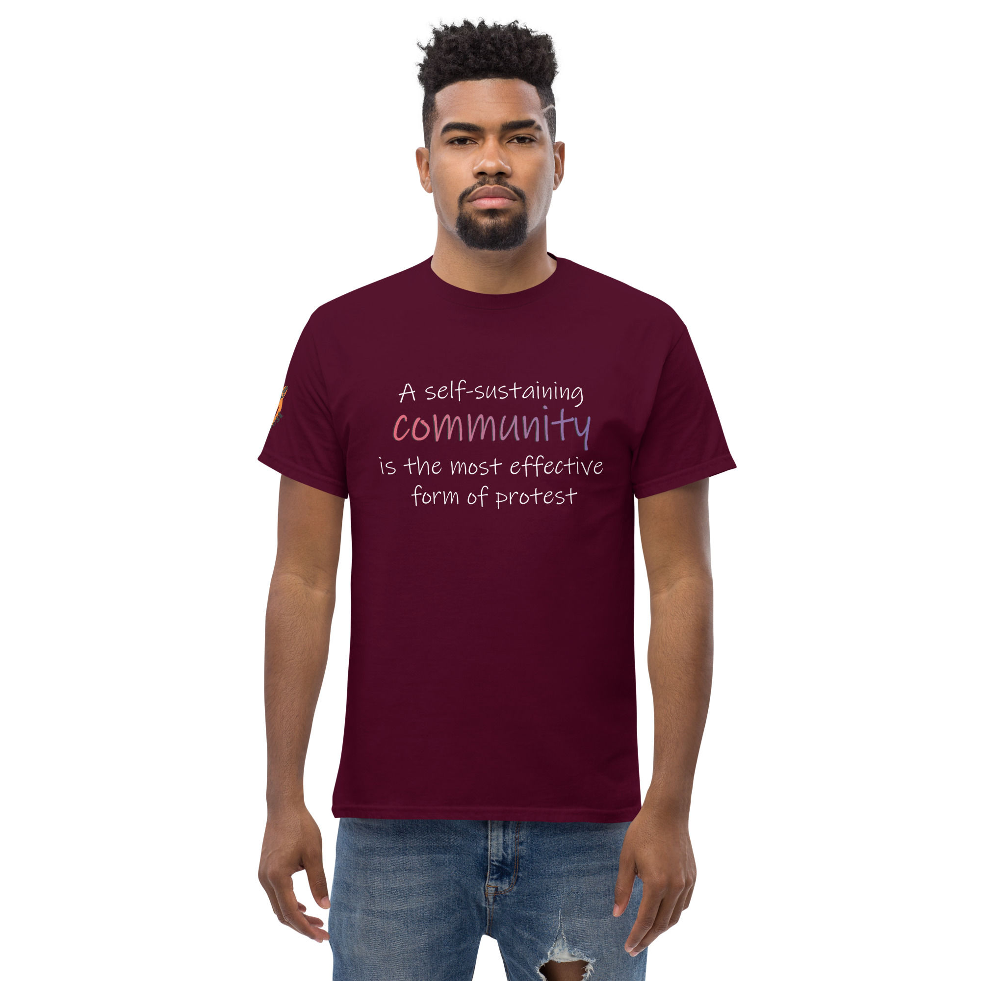 Community is Protest Unisex Classic Tee