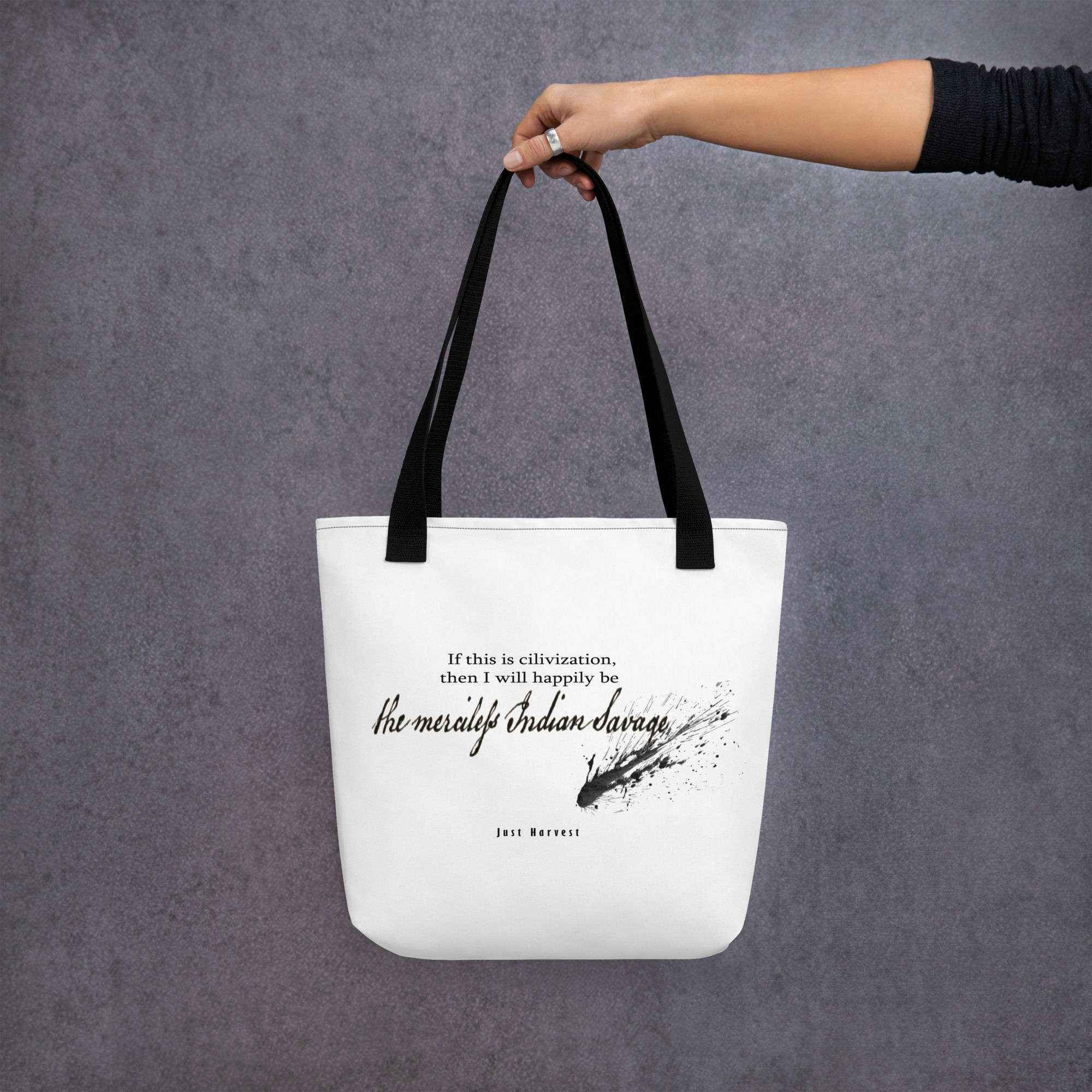 Merciless Indian Savage Tote bag