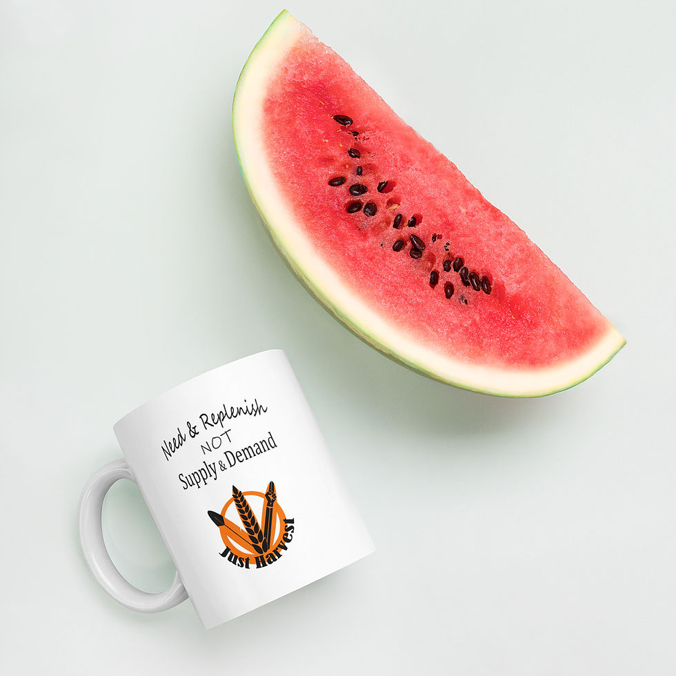 Thumbnail: Need and Replenish White Glossy Mug