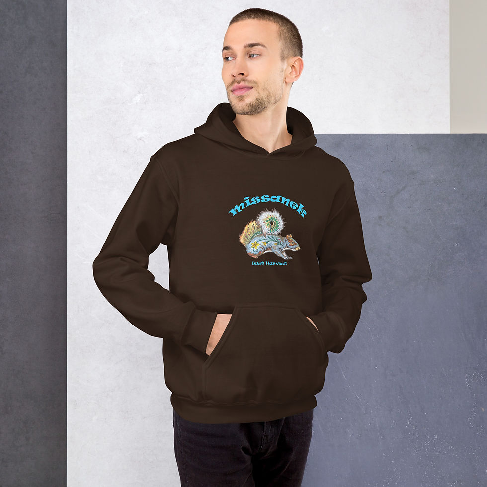 Thumbnail: Missanek (Squirrel) Unisex Hoodie