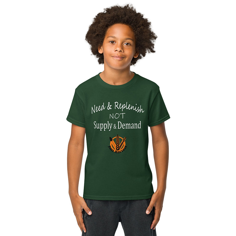 Thumbnail: Need and Replenish Youth T-shirt