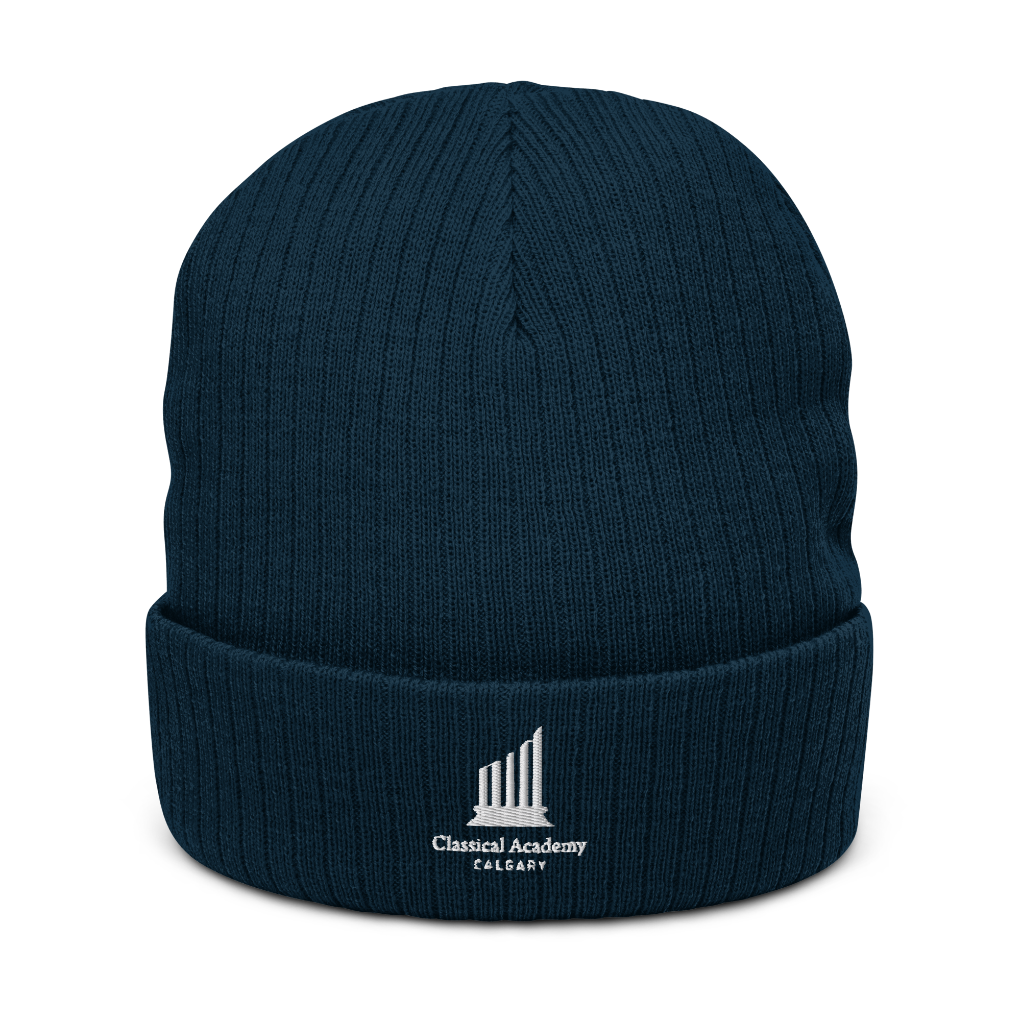 Classical Embroidered Beanie - BL