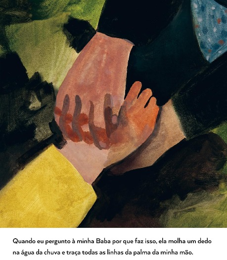 Página do livro “O jardim da minha Baba”, publicado pela Editora Pequena Zahar.