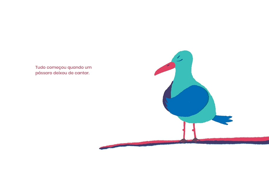 Página do livro O protesto, de Eduarda Lima, Editora Pequena Zahar