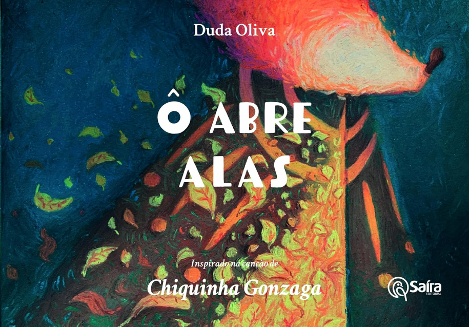 Capa do livro Ô abre alas, de Duda Oliva, Saíra Editorial