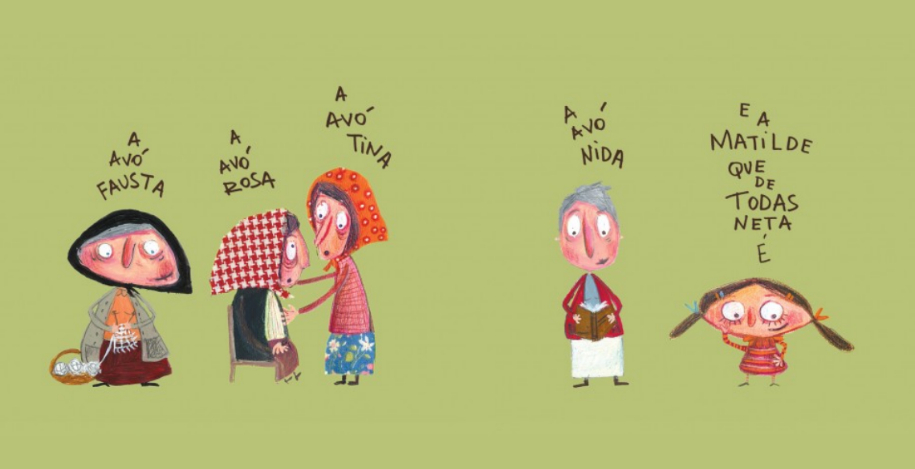 Página do livro Uma biblioteca é uma casa onde cabe toda a gente, de Mafalda Milhões, Editora Abacatte