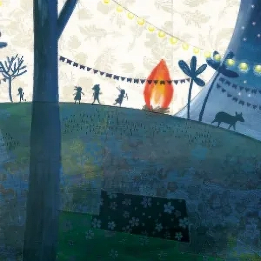 Página do livro Arraial do Haicai, de Fabíola Braga e (il) Vanessa Prezoto, Editora Ateliê da Escrita