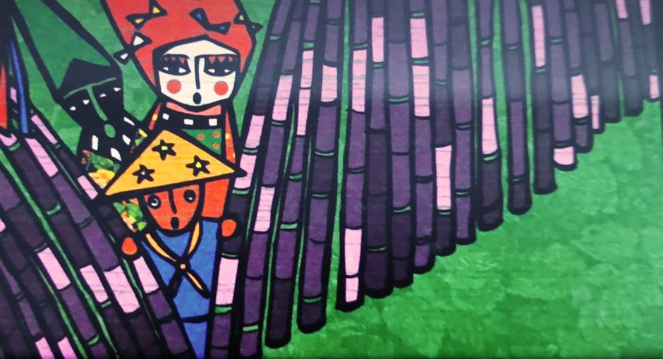 Página do livro O rapto do galo, de Fabiana Karla e (il) Rosinha, Editora Rocco