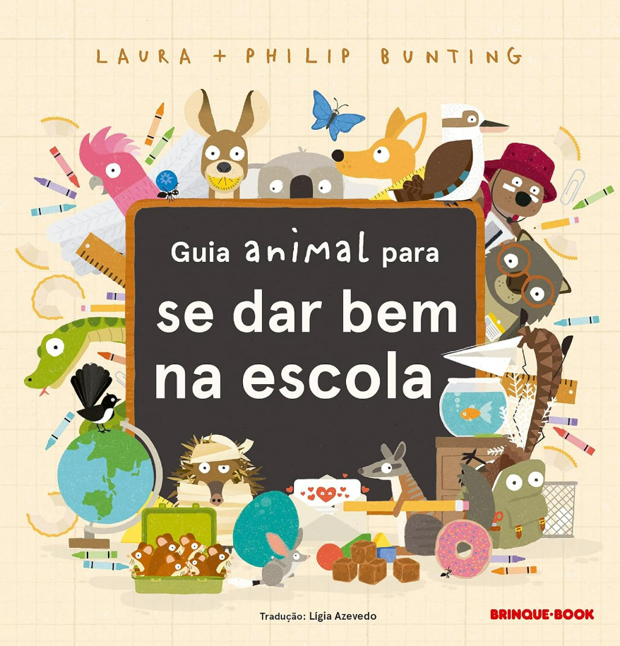 Capa do livro de Laura Bunting e Philip Bunting, Editora Brinque-Book