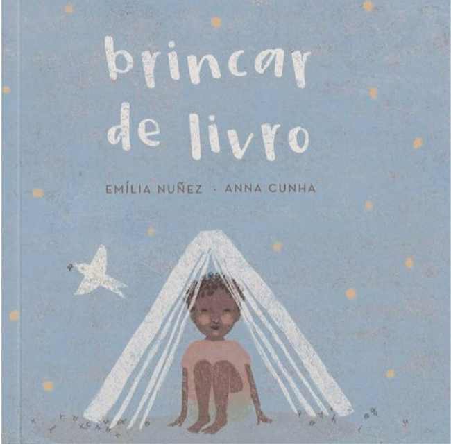 Capa do livro Brincar de Livro, de Emília Nuñez, Editora Tibi
