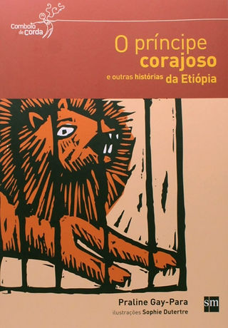 Capa do livro. Numa jaula, um leão ruge.