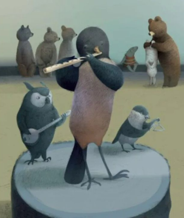 Página do livro O livro do silêncio, de Debora Underwood, Editora Paz & Terra