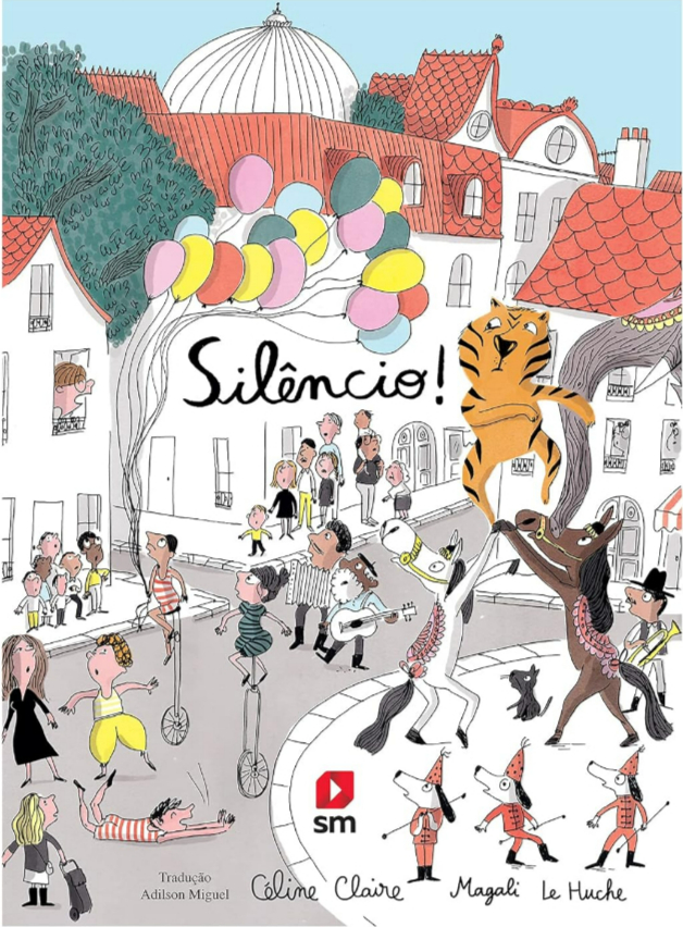 Capa do livro Silêncio, de Celina Claire, SM Edições