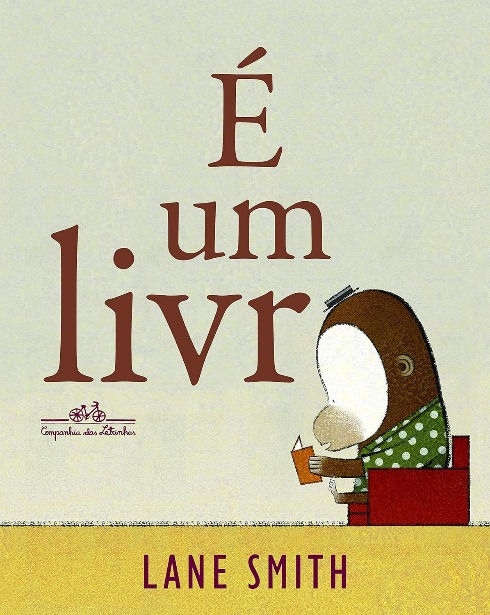 Capa do livro. Um macaco está concentrado, lendo um livro sentado numa poltrona vermelha.