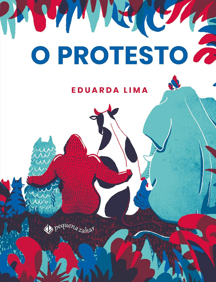 Capa do livro O protesto, de Eduarda Lima, Editora Pequena Zahar