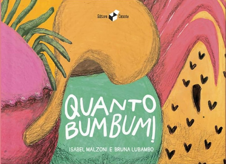 Capa do livro. Muitos animais, de costas, preenchem a capa do livro.