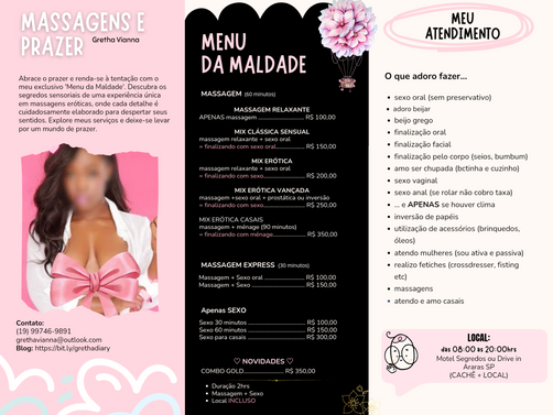 Menu da Maldade