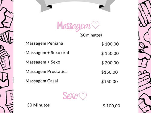 Menu da maldade ♡