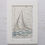 Thumbnail: Limited Edition 5x7 Inch Sailing Boat 60/100