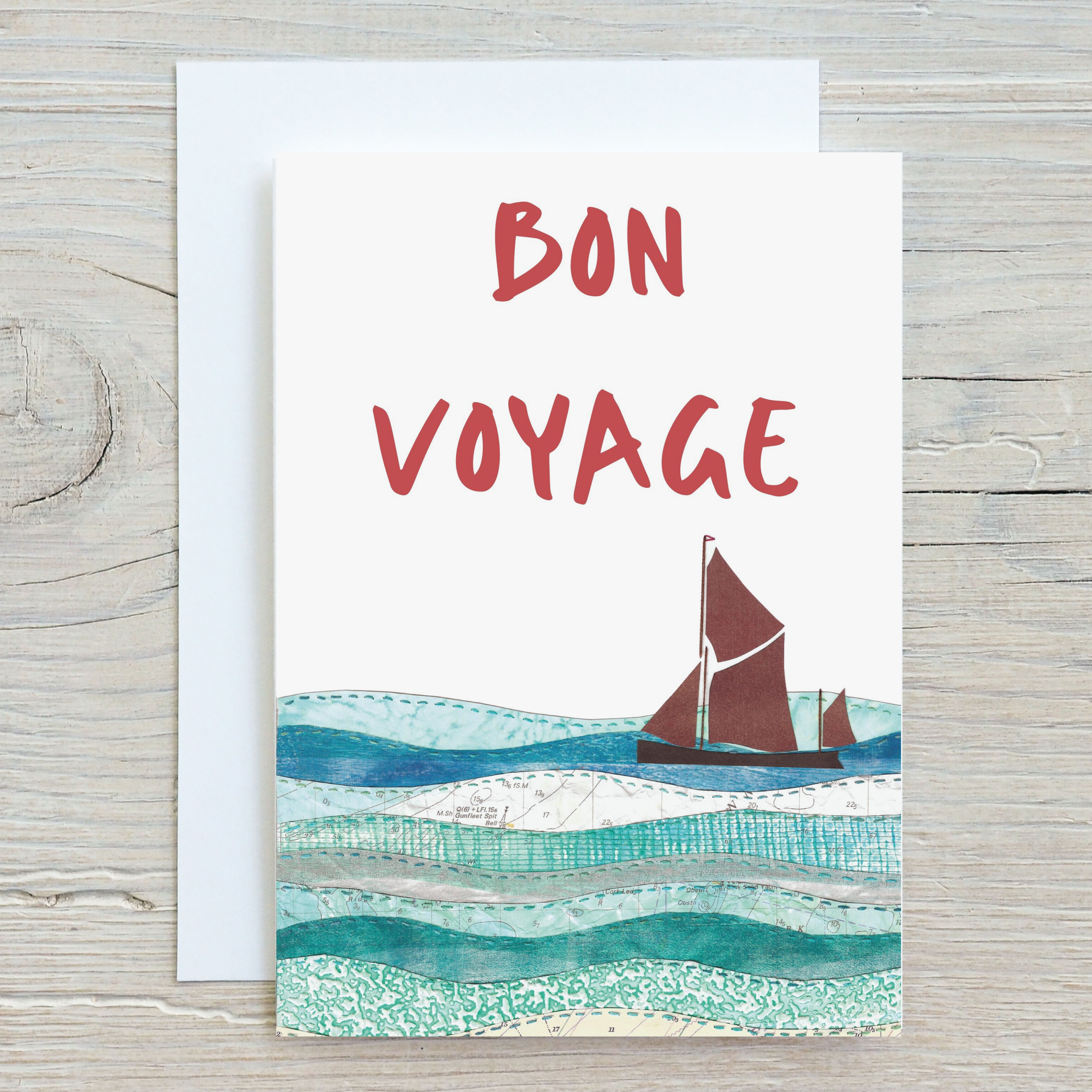 Bon Voyage Card - A5