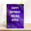 Thumbnail: Happy Birthday you old Witch Card