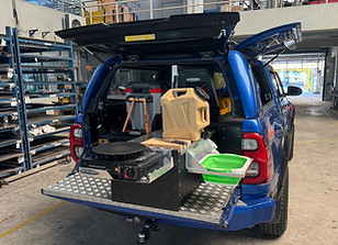 Overlander Kitchen Setup