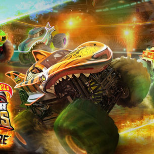 Hot Wheels Monster Trucks Live Glow-N-Fire Takes Over UBS Arena!