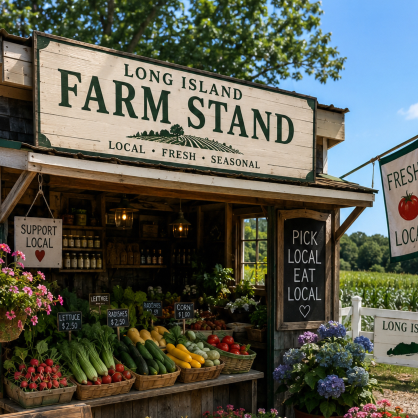Farm Stands on Long Island