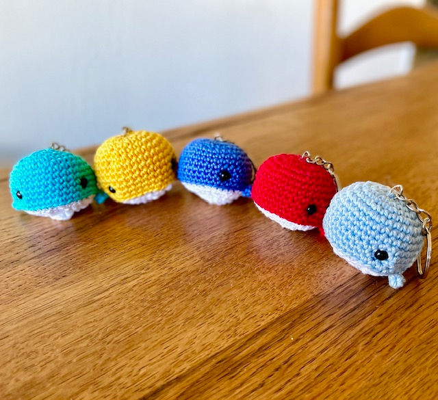 Miniaturbild: Porte-clés baleine