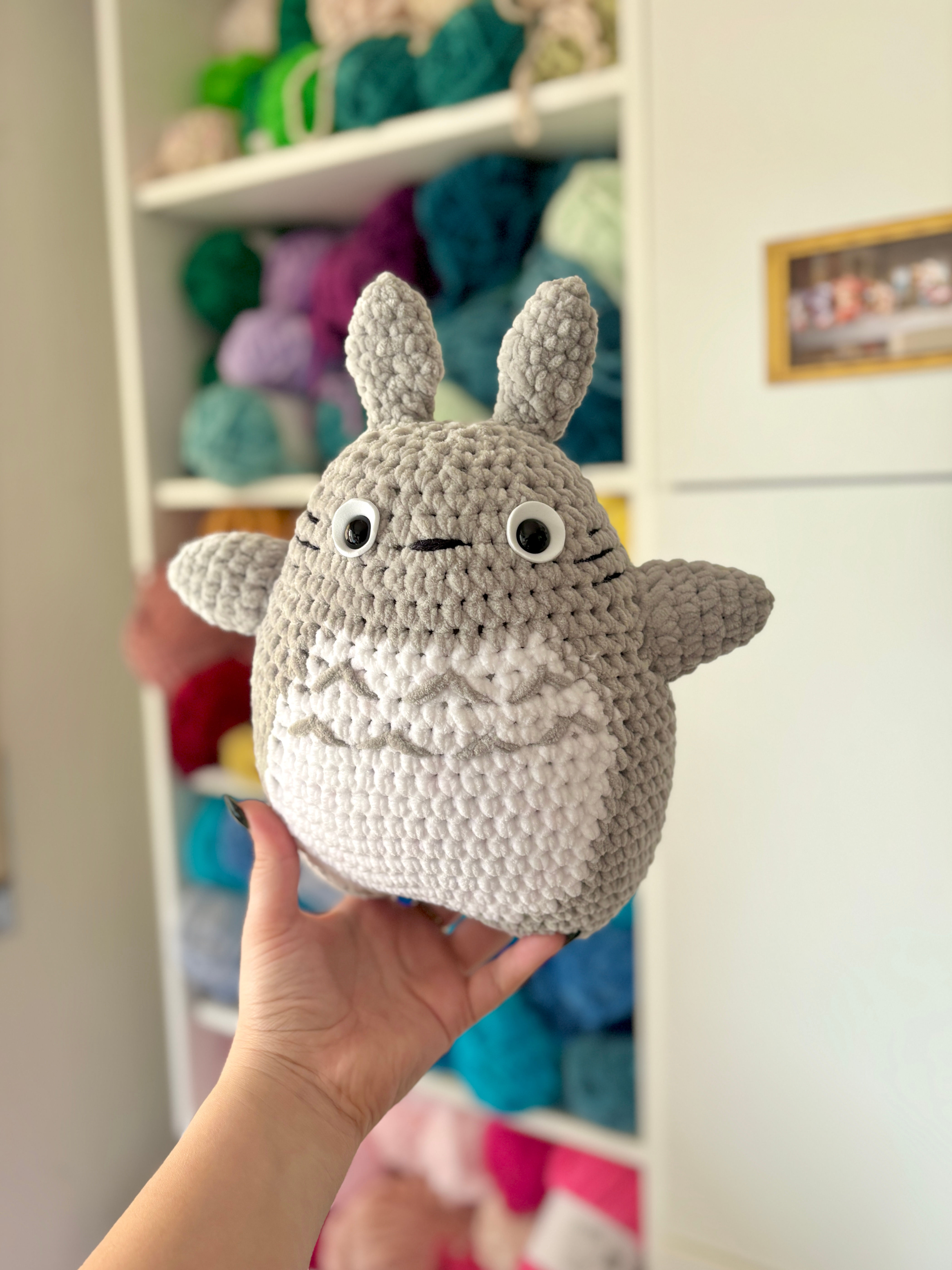 Weiche Totoro-Bettdecke