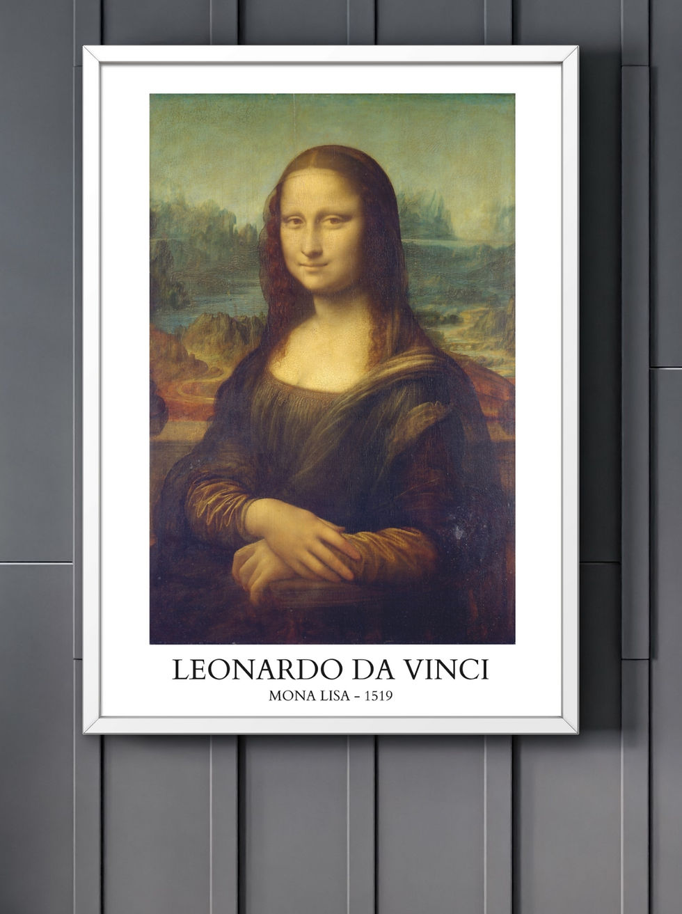Küçük resim: Mona Lisa Sanat Tablosu