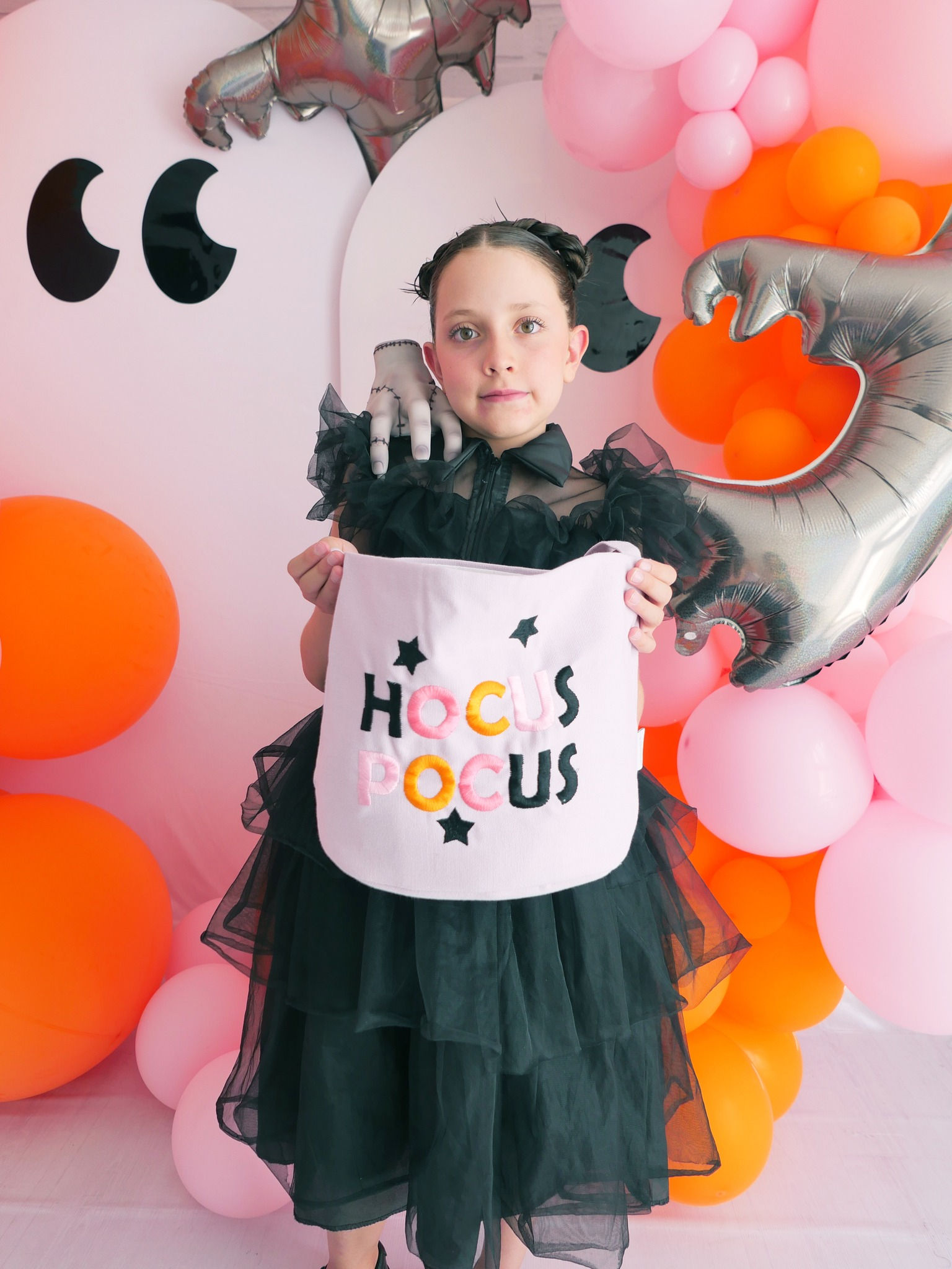 Canasta Halloween Hocus Pocus lila