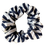Thumbnail: Navy and White Stripe Scrunchie