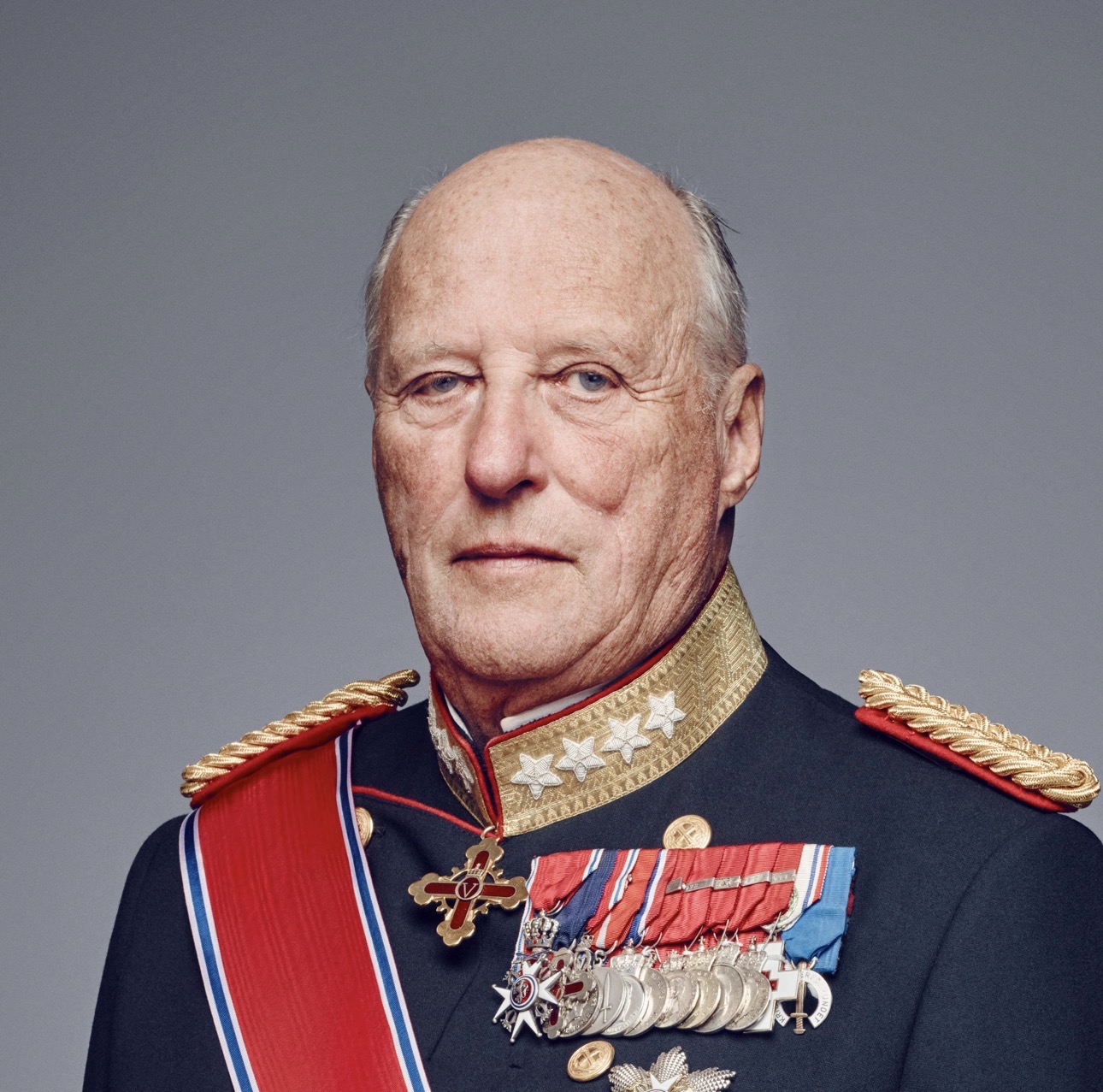 King Harald V of Norway.