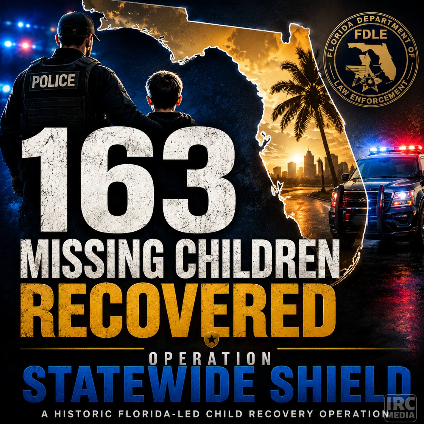 163 missing children recovered FDLE