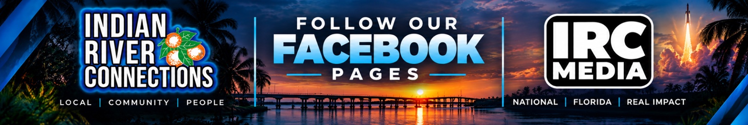 IRC Media and Indian River Connections Facebook pages banner.