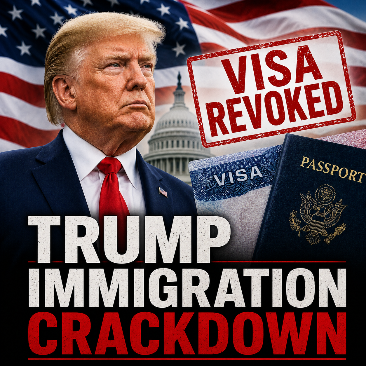Trump targets immigration loop