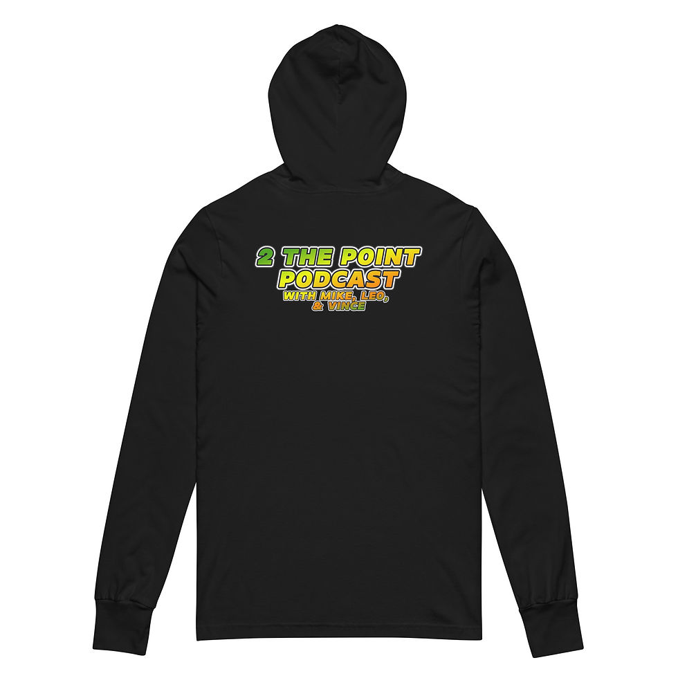 Thumbnail: 2 The Point Podcast Hooded long-sleeve tee