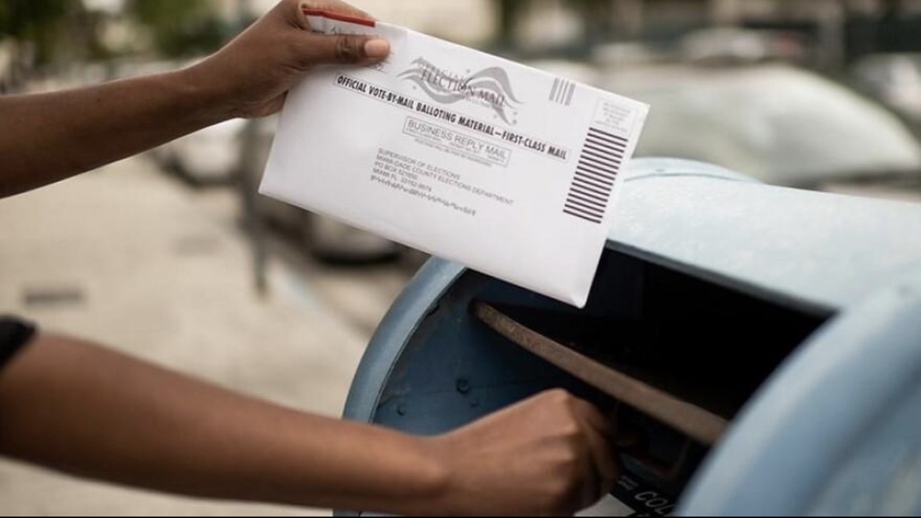 Vote-by-mail ballot.