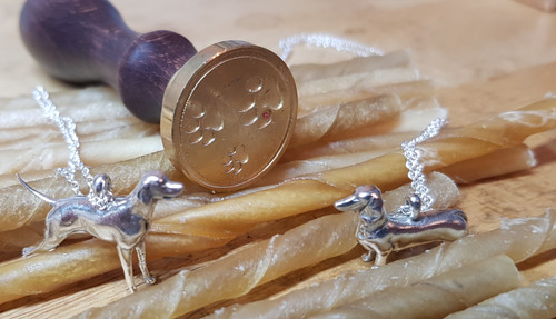 Border Terrier Orecchini In Argento Sterling 925 – 10mm – Regalo In Scatola Katy Craig